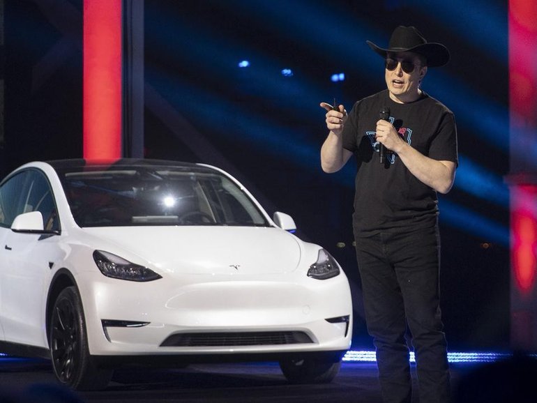 Tesla plans to put hundreds of thousands of driverless cars on US roads over the next year. (AP PHOTO)