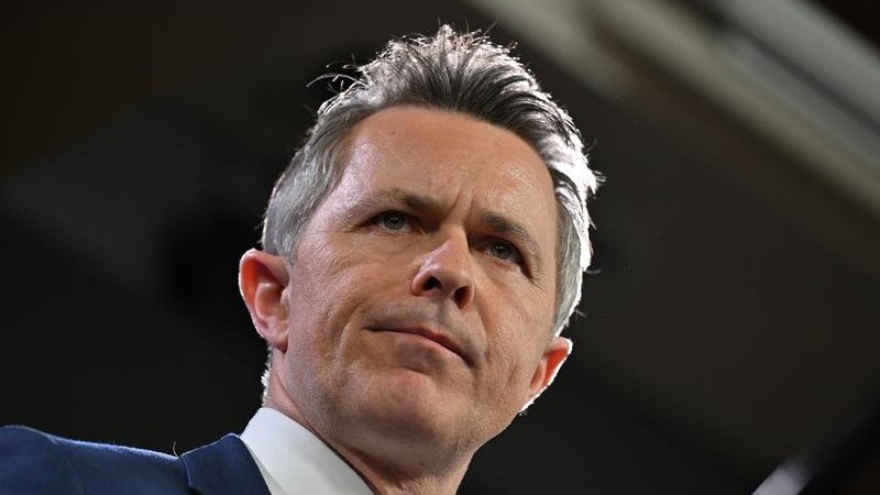 Education Minister Jason Clare wants the war in Gaza to stop. AAP