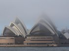 Sydney commuters are being warned of dangerous conditions as fog blankets the city. Photo: NewsWire/ Gaye Gerard