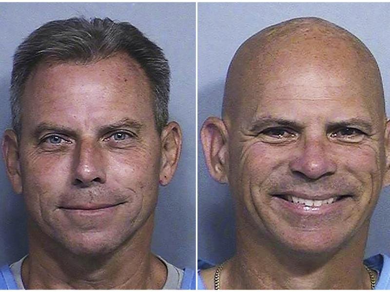 Erik and Lyle Menendez. (AP PHOTO)