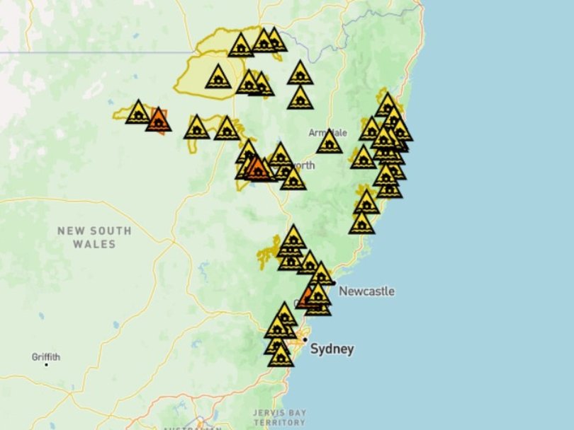 NSW SES has issued dozens of flood warnings. Picture: NSW SES
