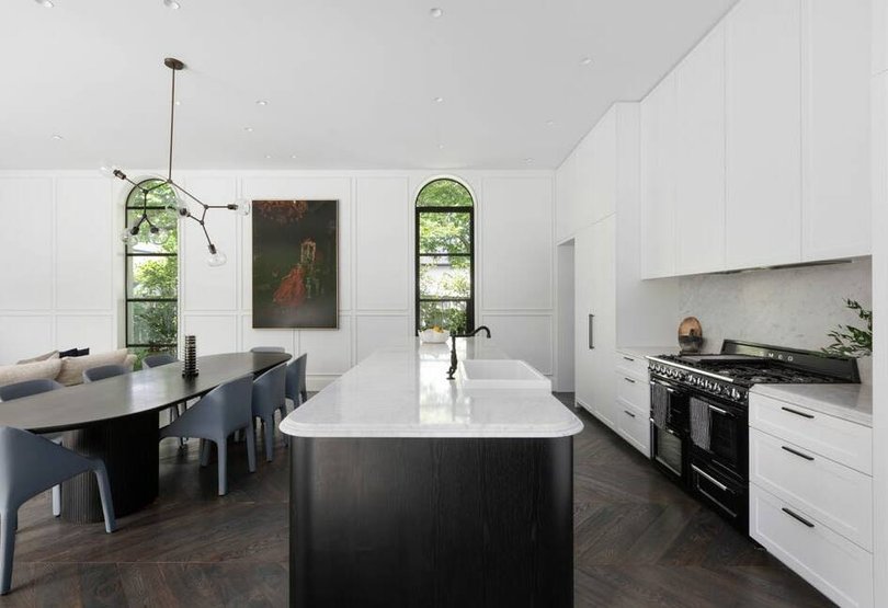 The kitchen.
