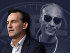 Andrew Dillon and Snoop Dogg.