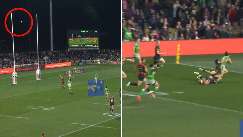 The Canberra Raiders won a golden point epic over Penrith.
