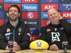 Ken Hinkley was very loose in his final press conference as Port Adelaide coach.