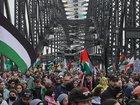 An estimated 300,000 attended a pro-Palestine march over the Sydney Harbor Bridge march in August.