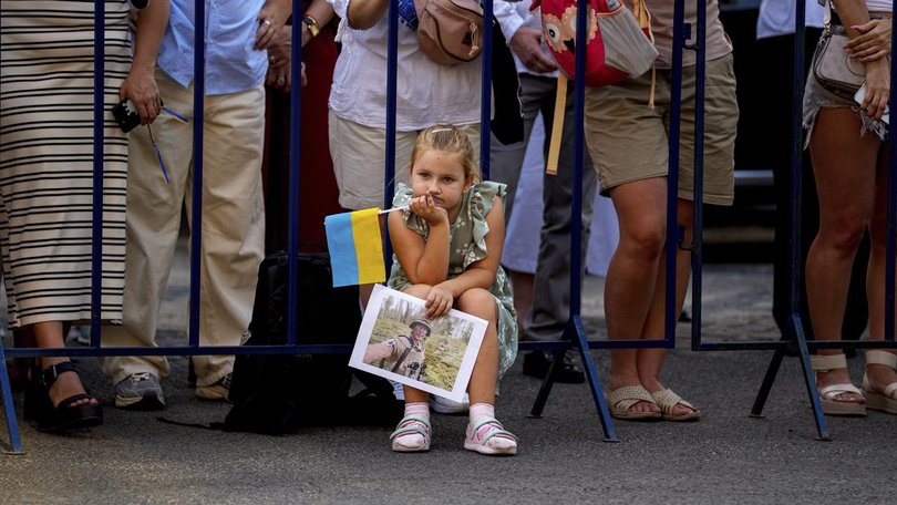 Russian troops have taken control of two more settlements along the 1000km front line in Donetsk.