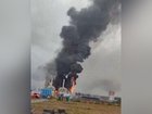 Russia has accused Ukraine of drone strikes that sparked a fire at a nuclear power plant in the Kursk region.