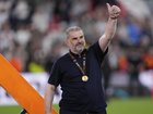 Ange Postecoglou's name has been linked with the Nottingham Forest manager's job in England. (AP PHOTO)