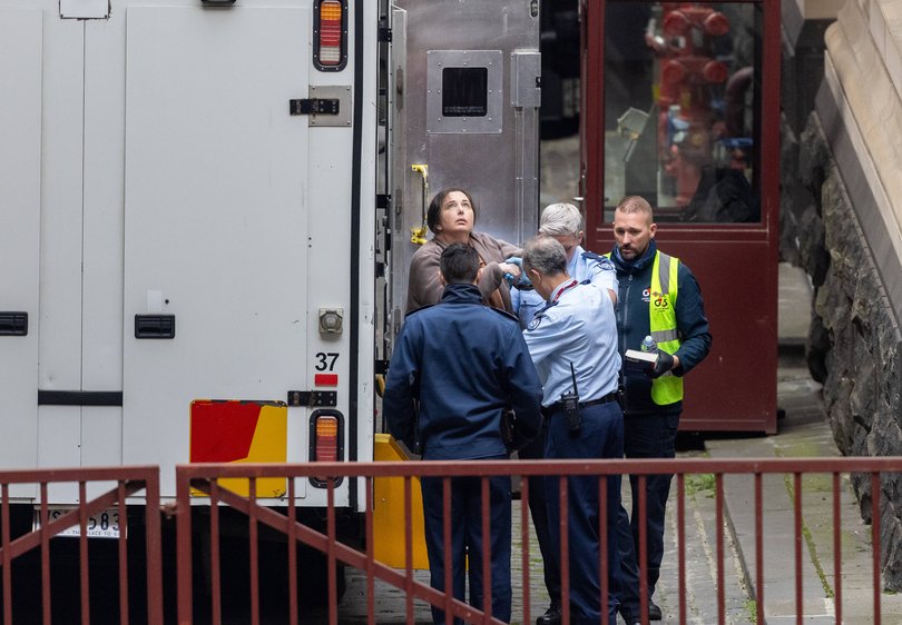 Erin Patterson arrives at the Supreme Court of Victoria in Melbourne, Monday, August 25, 2025.