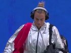 Aryna Sabalenka was booed onto the court.