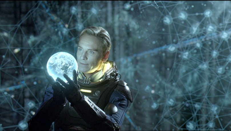 Michael Fassbender as David in Alien: Prometheus. 