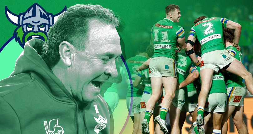The Raiders bleed green for Ricky Stuart.