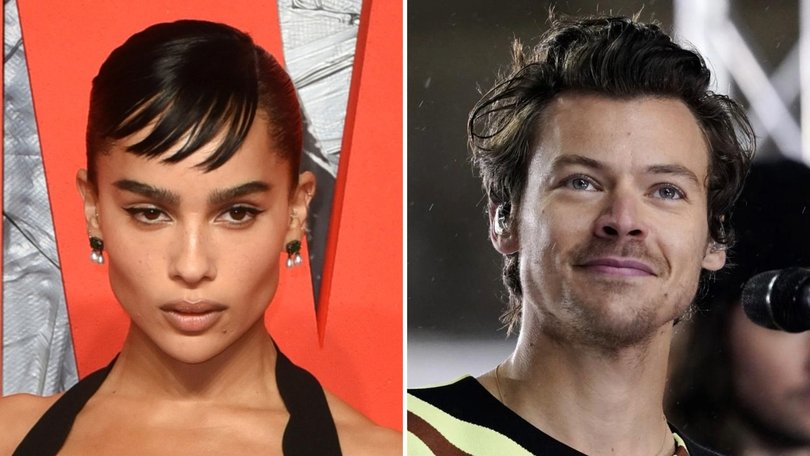 Zoe Kravitz and Harry Styles spotted together in Rome.