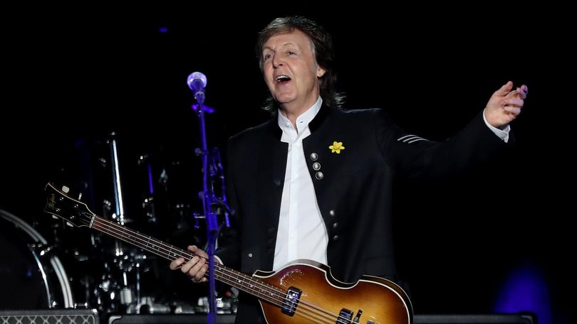 Paul McCartney fans can expect a new album from the legendary singer-songwriter in 2026. (Richard Wainwright/AAP PHOTOS)