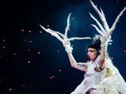 Lady Gaga performs at Madison Square Garden in New York on August 22, 2025.