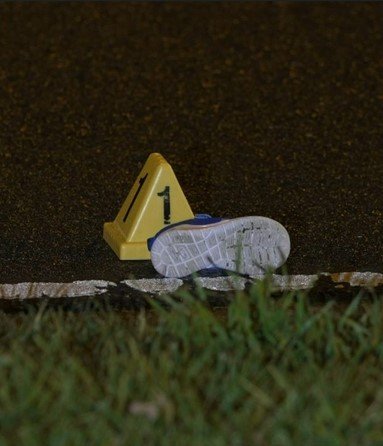 A toddler is in a critical condition after being struck by a van.
