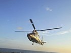 FILE - A helicopter has crashed on the Isle of Wight.
