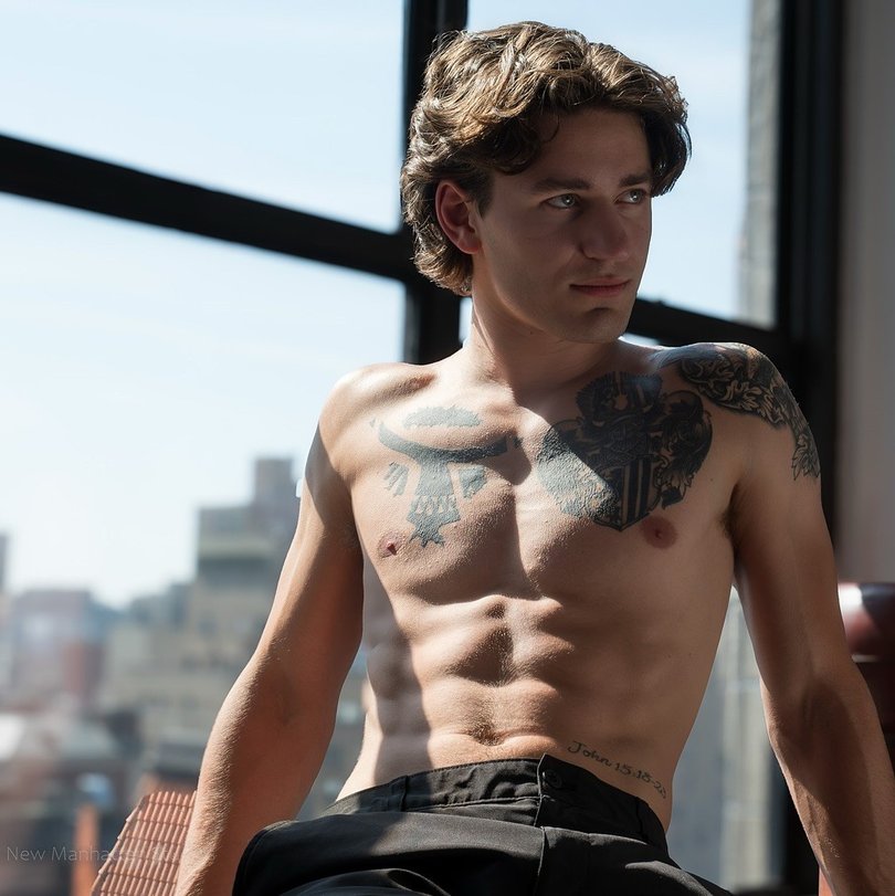 Part time model, John Rudat was attacked on a tram in Germany.