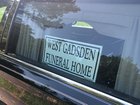 Mother charged for leaving her child at a funeral home.