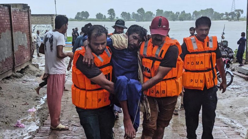 More than 150,000 people have been evacuated in Pakistan with India planning to release dam water. 