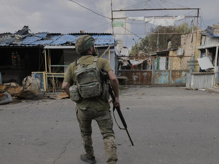 DeepState analysts say Russian forces have taken the villages of Zaporizke and Novoheorhiivka. (AP PHOTO)