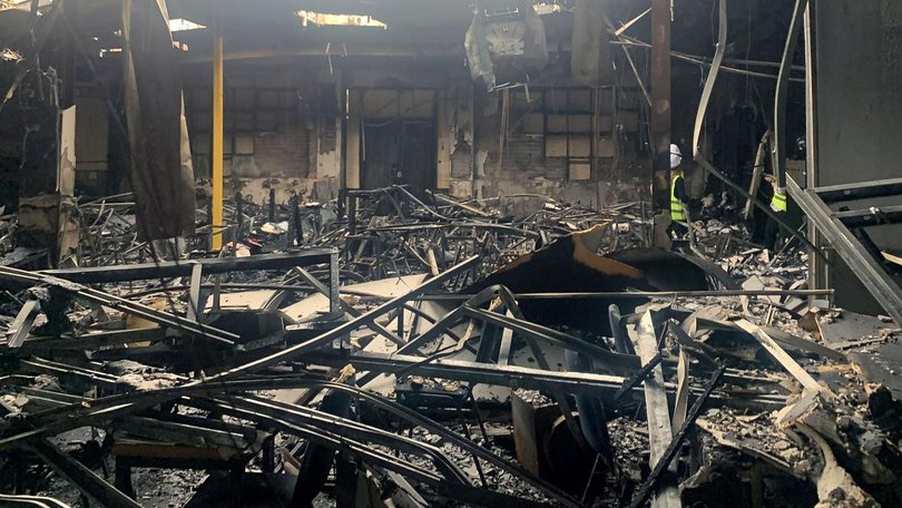 Large sections of the Adass Israel Synagogue were gutted in a firebombing in December 2024. (Yumi Rosenbaum/AAP PHOTOS)