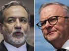 Iran's Foreign Minister Seyed Abbas Araghchi and Prime Minister Anthony Albanese.