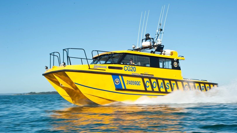 Boat capsizes after mayday call, Sunshine Coast.