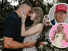 Celebrities around the globe have weighed in on the announcement of Taylor Swift and Travis Kelce’s engagement.