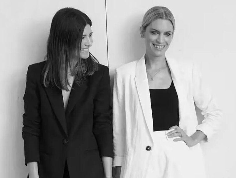 Bec + Bridge co-founders Bec Cooper and Bridget Yorston. Picture becandbridge.com.au