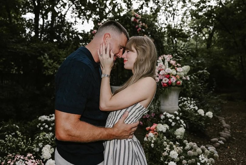 Taylor Swift and Travis Kelce are engaged.