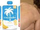 A banana yoghurt has sent a two-year-old to hospital, leaving his parents terrified.