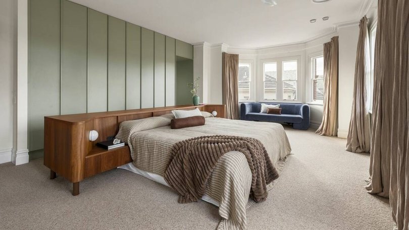 The generous master suite. Pic: Marshall White.