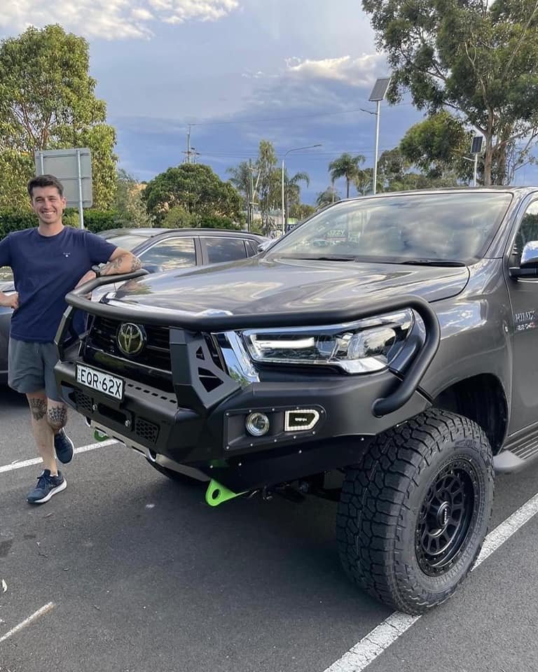 Segal’s grey 2021 Toyota Hilux was found on January 25, 2022.