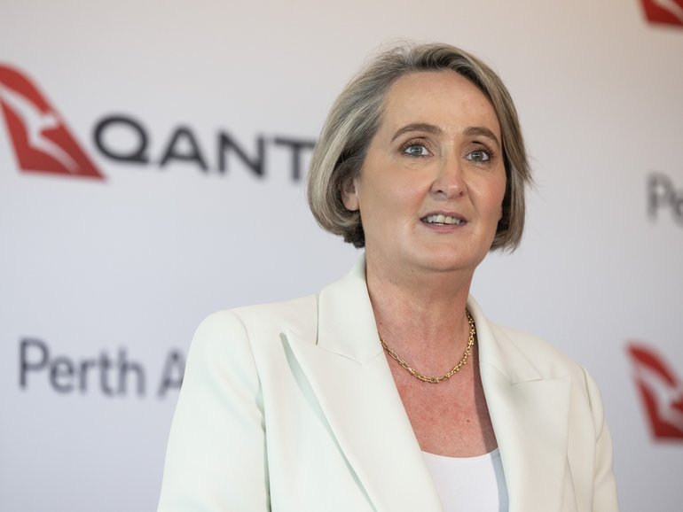 Qantas boss Vanessa Hudson.