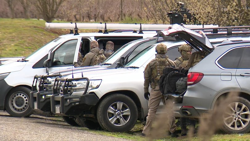 Special Operations Group officers are assisting in the search for Freeman.