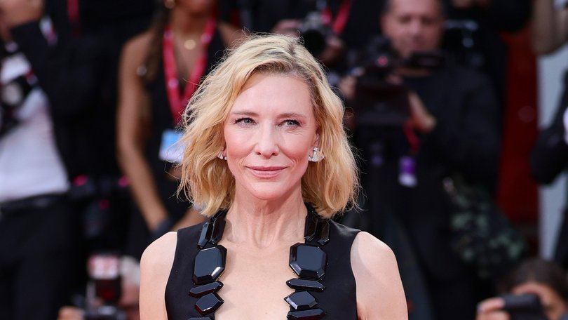 Cate Blanchett at La Grazia red carpet at the 82nd Venice International Film Festival.