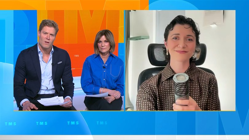 Hollywood actor Alyson Stoner joined Dr Chris Brown and Kylie Gillies on The Morning Show on Thursday.