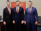 Defence Minister Richard Marles meets with US Vice President JD Vance and Secretary of Defence Pete Hegseth in Washington.