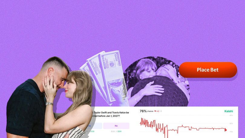 Betting website Kalshi is now taking wagers on when Taylor Swift and Travis Kelce will be holding their wedding.