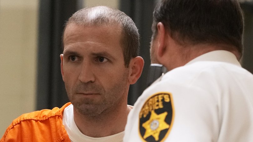 Ryan Borgwardt appears in a Green Lake County courtroom Wednesday, Dec. 11, 2024, in Green Lake, Wis. (AP Photo/Morry Gash)