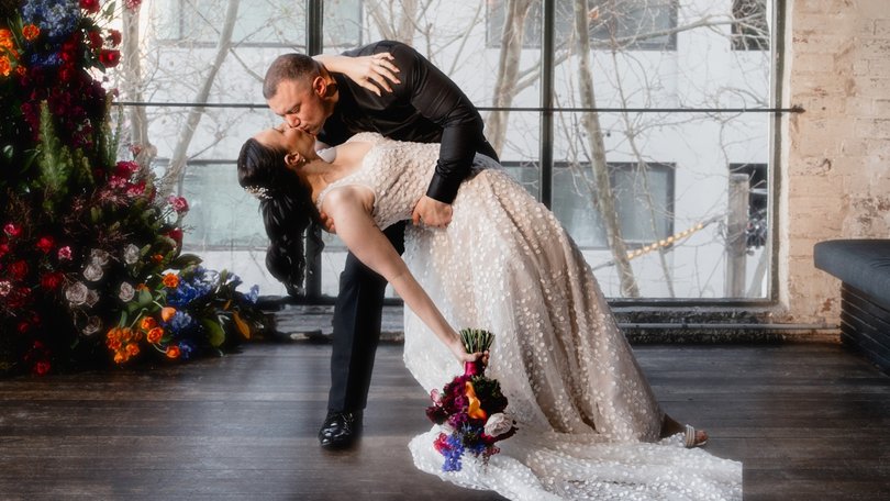 The Thorntons recently celebrated their first wedding anniversary.