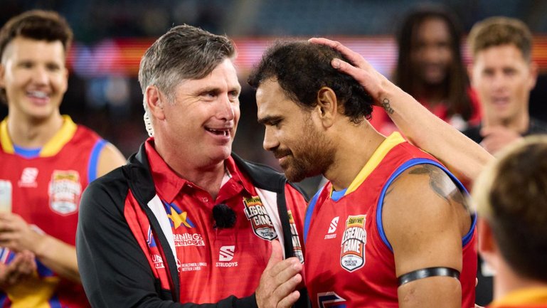 Cyril Rioli wowed the footy world with an incredible performance in the Legends Game.