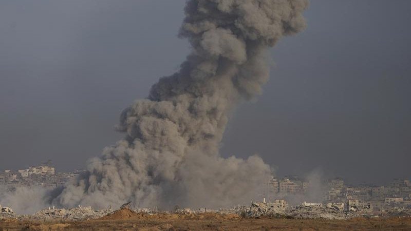 The deaths in Gaza have taken to 71 the number of Palestinians killed by Israel in the past 24 hours (AP PHOTO)