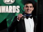 Shaun Mannagh has won the AFLCA Best Young Player Award. 