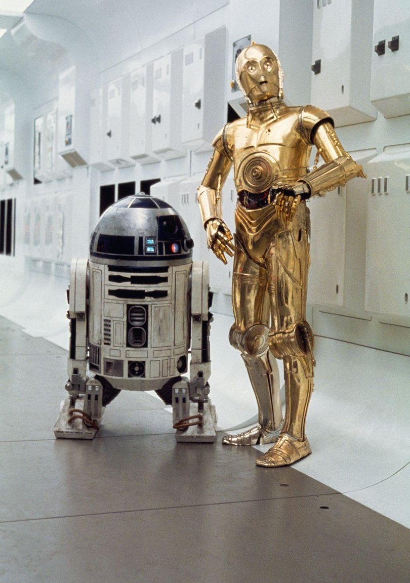 Humans are hard wired to argue even Star Wars colleagues Kenny Baker and Anthony Daniels were not close.