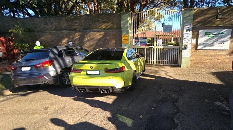 Teen learns BMW M3 Competition isn’t P-plate eligible – the hard way.