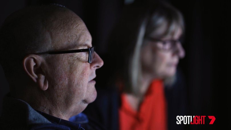 Super scam victims Garry and Michelle Thomas.