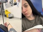 Melanie Tracey-Bower was in agony waiting for treatment.